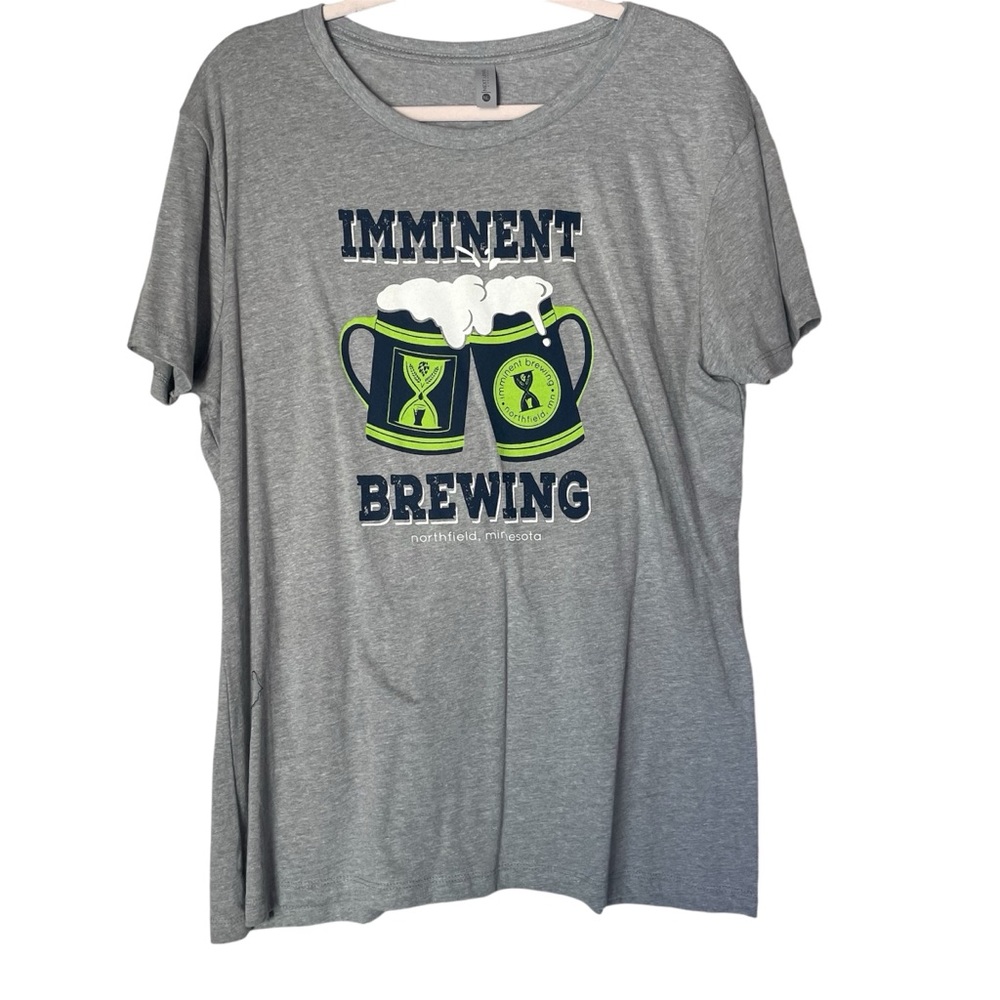 Imminent Brewing Tee XXXL | Minnesota Brewery | NWT